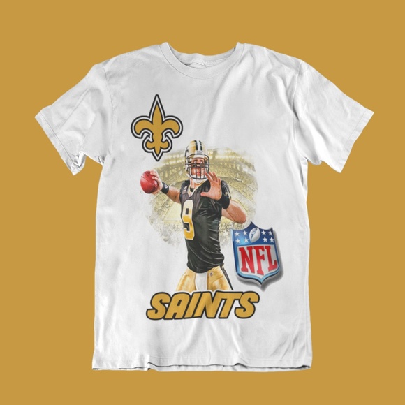 Saints Drew Brees T-shirt - Picture 1 of 6